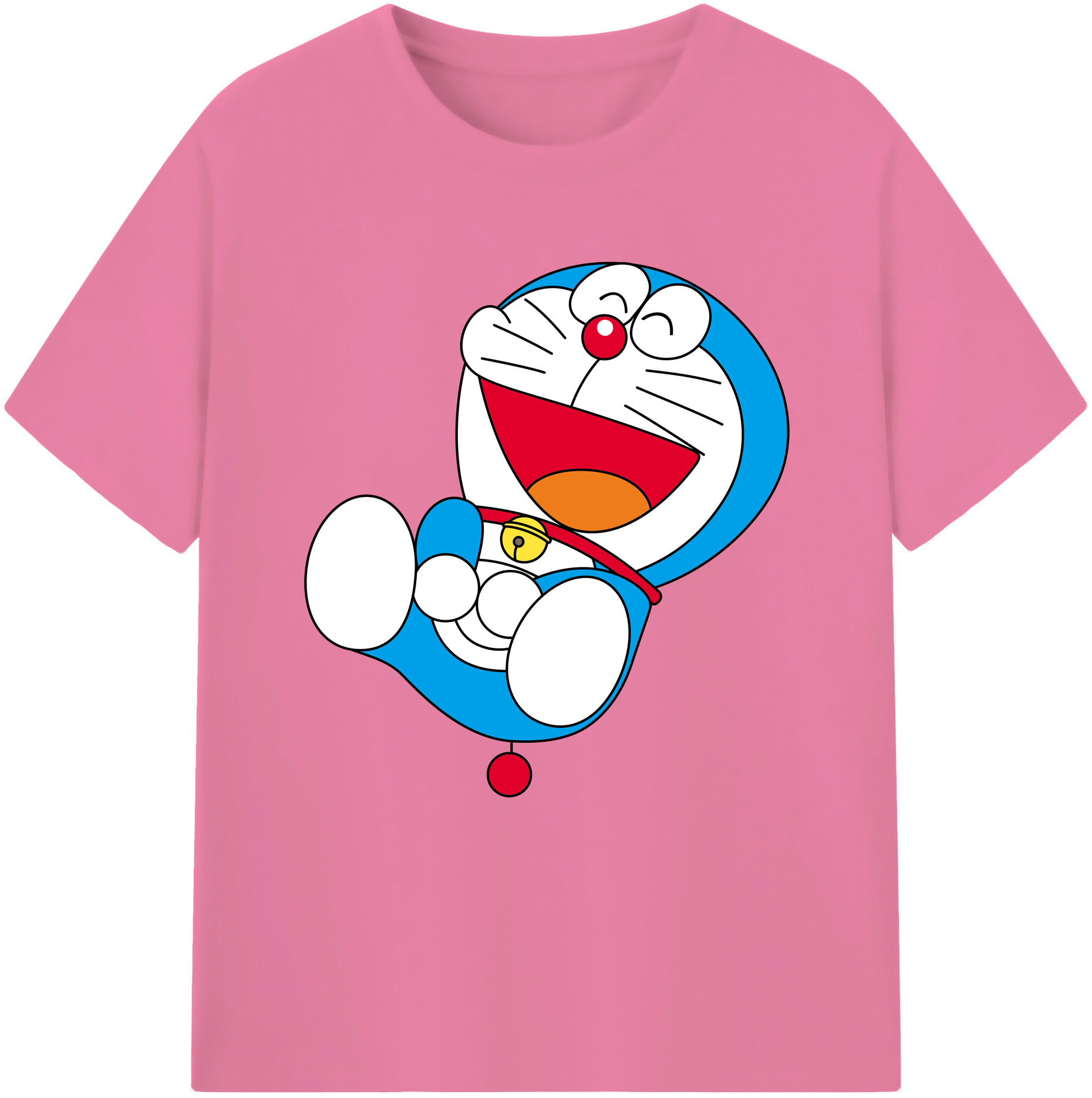 （画像用） ドラえもん Doraemon 綿100％半袖Tシャツ（フロントプリント）